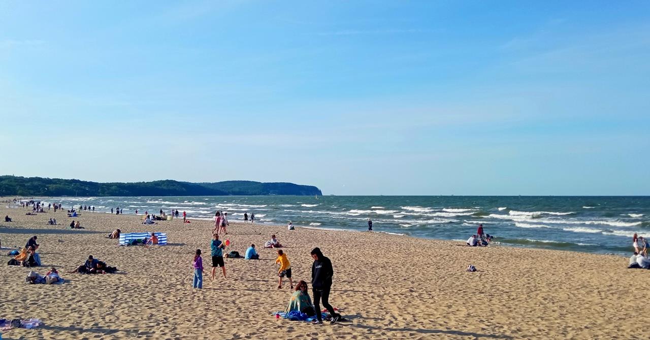 Plaża w Sopocie