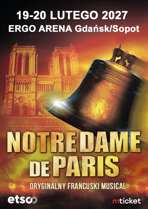 Notre-Dame de Paris w Ergo Arenie